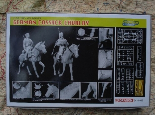 Dragon 6410 German Cossack cavalry
